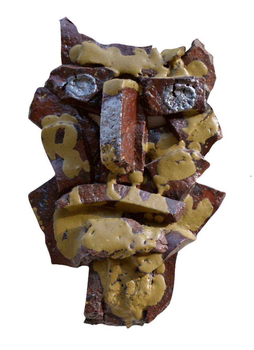 Expressive Portrait Relief By Ognyan Chitakov, 10 X 16", "Fili", Original Artwork