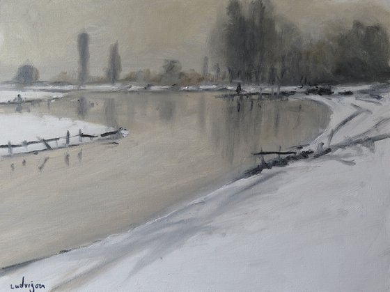 Winter by the Ouse