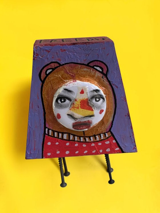 Wood human #170