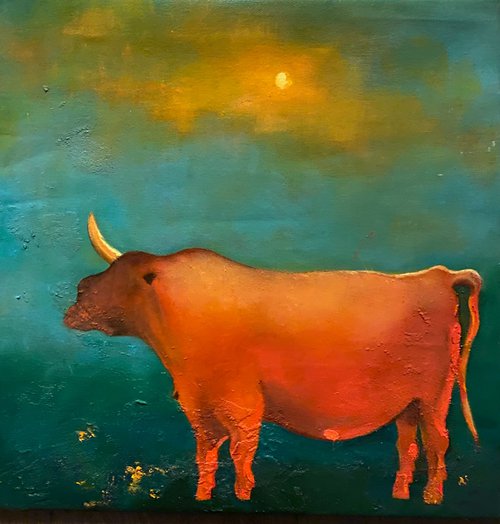 Red bull (2023) by Elena Troyanskaya