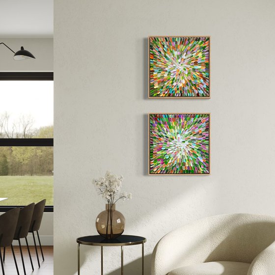 Bloom 43 - diptych