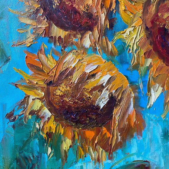 Sunflowers.