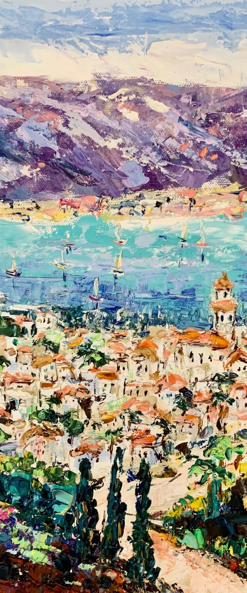 View of Saint Tropez by Vilma Gataveckienė