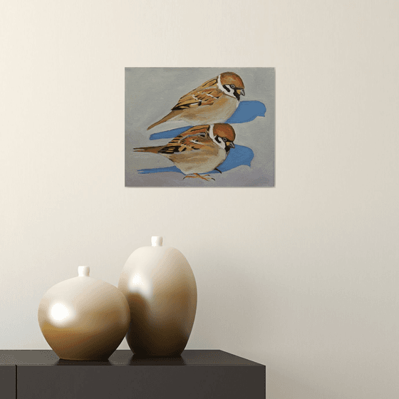 Two Sparrows