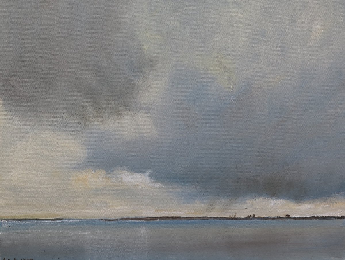 Clouds Over the Humber by Malcolm Ludvigsen