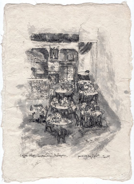 Coffee shop, chicken rice – Malaysia