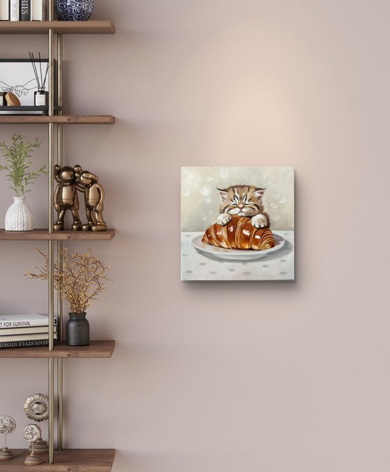 Sleeping on a Croissant