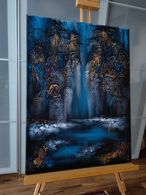 "Night Waterfall"