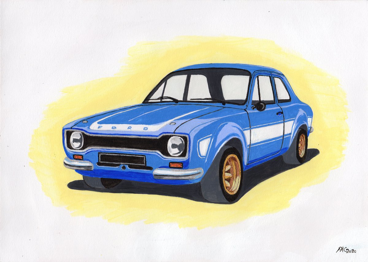 Ford Escort RS Mk1 by Paul Cockram