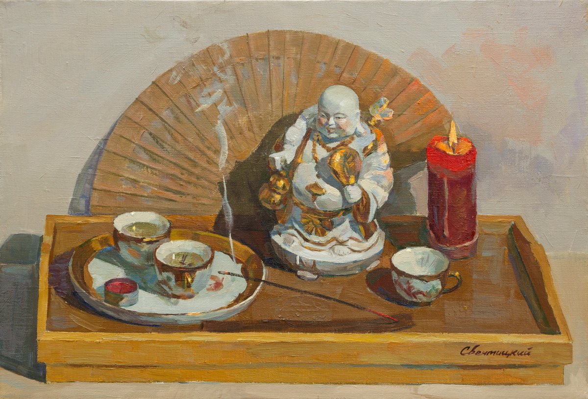 Green tea by Igor Sventitski
