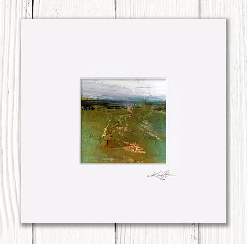 Mystical Land 429 - Textural Landscape Painting by Kathy Morton Stanion by Kathy Morton Stanion