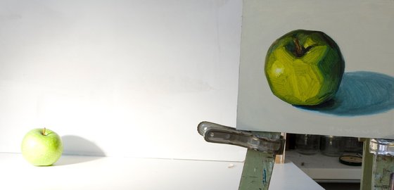rough green apple