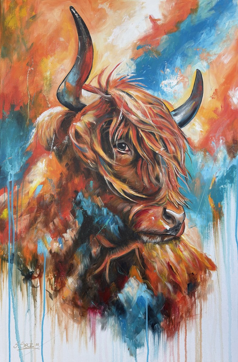 Bonnie By Sabrina Seck, 31 X 47, Artwork For Sale On Artfinder