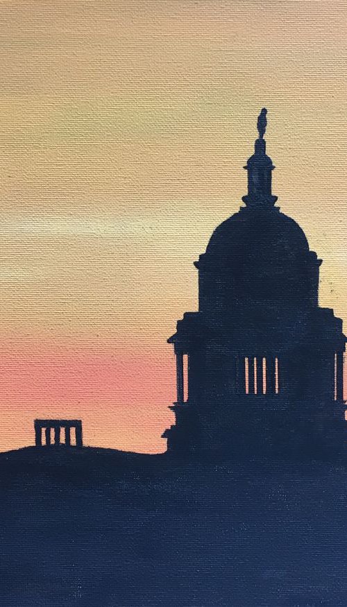 Washington Sunset Sky by Alan Horne Art Originals