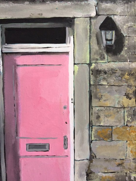 The Pink Door In Northern England