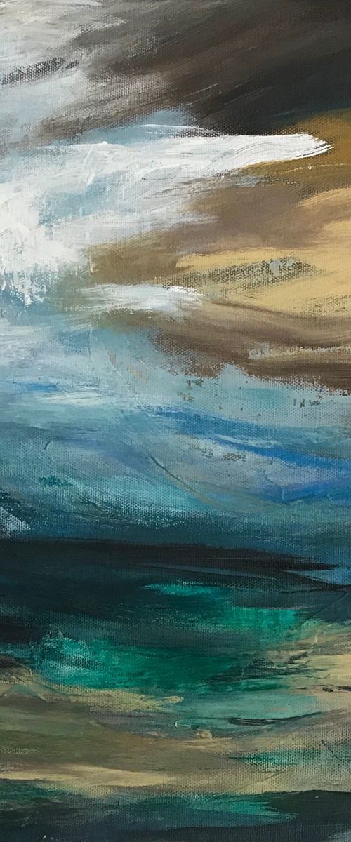 Towards the Storm by Amanda Lakin Art