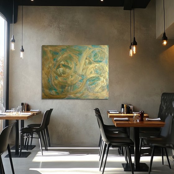 Gold Leaf 100x80x2