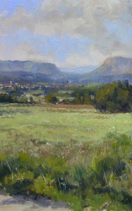 Landscape near Mison by Pascal Giroud