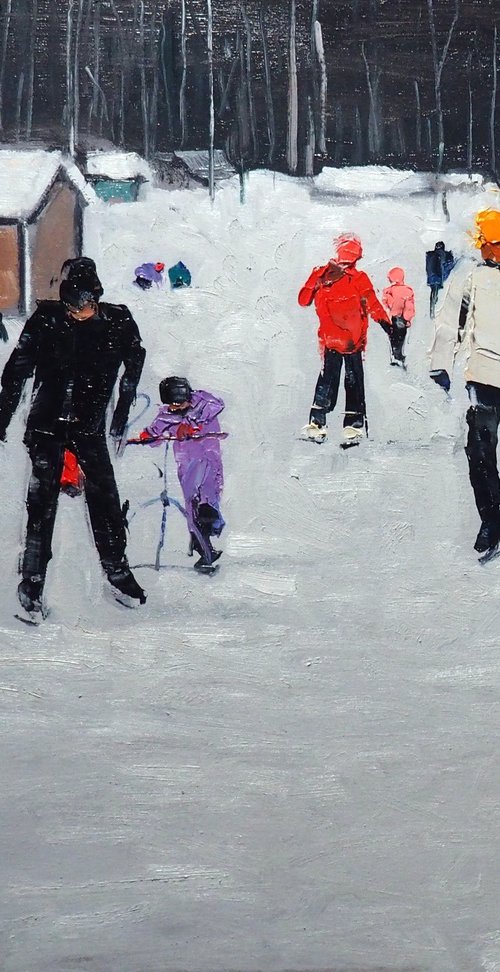 Winter landscape by Yuanyuan Liu