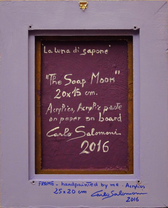 THE SOAP MOON - (framed)