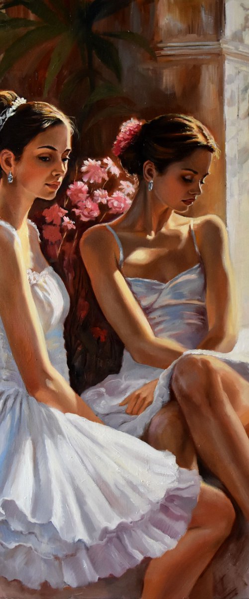 The ballet friends by Serghei Ghetiu