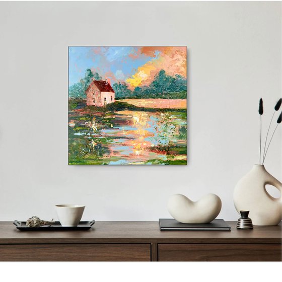 Sunset Cottage on Walden Pond