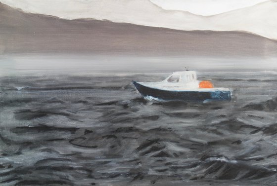 Boat in a Storm (Harris)