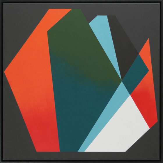 Diamond red & Blue Whale