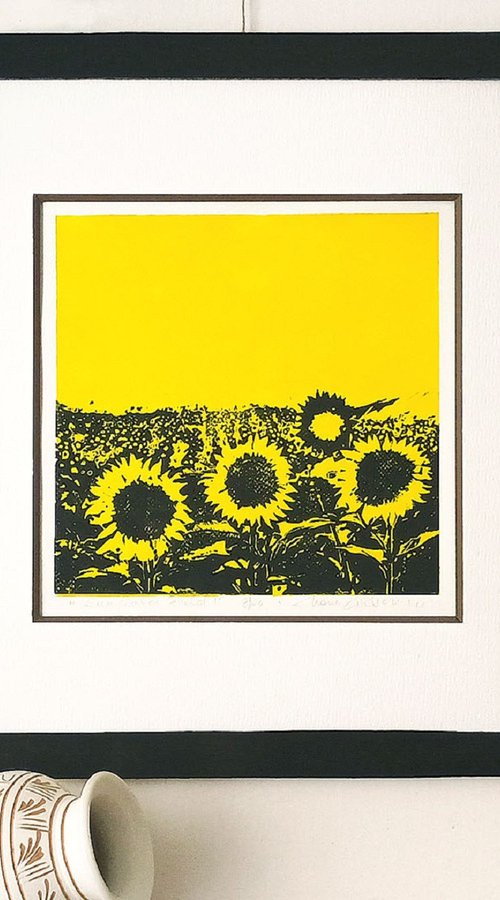 Yellow Sunflower Filed by Marin Victor
