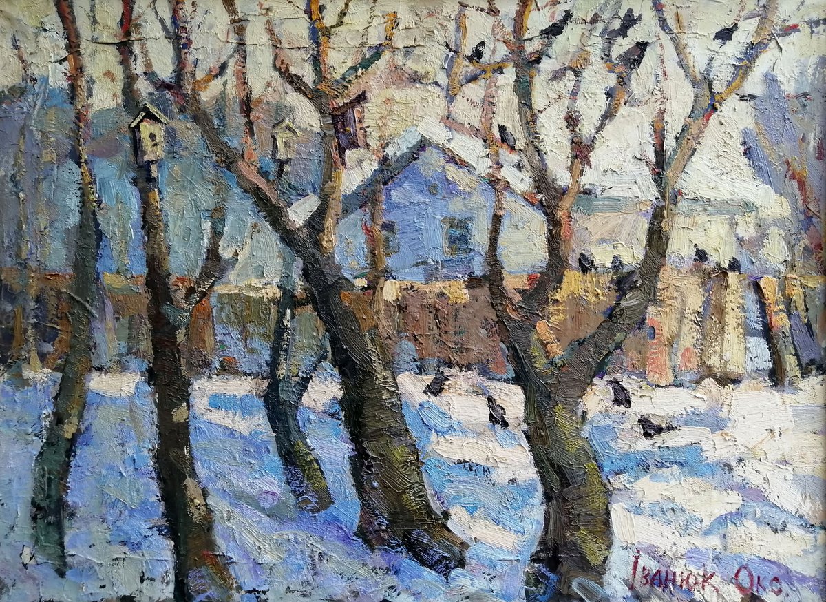 Last Snow By Kalenyuk Alex, 31 X 24, Artwork For Sale On Artfinder