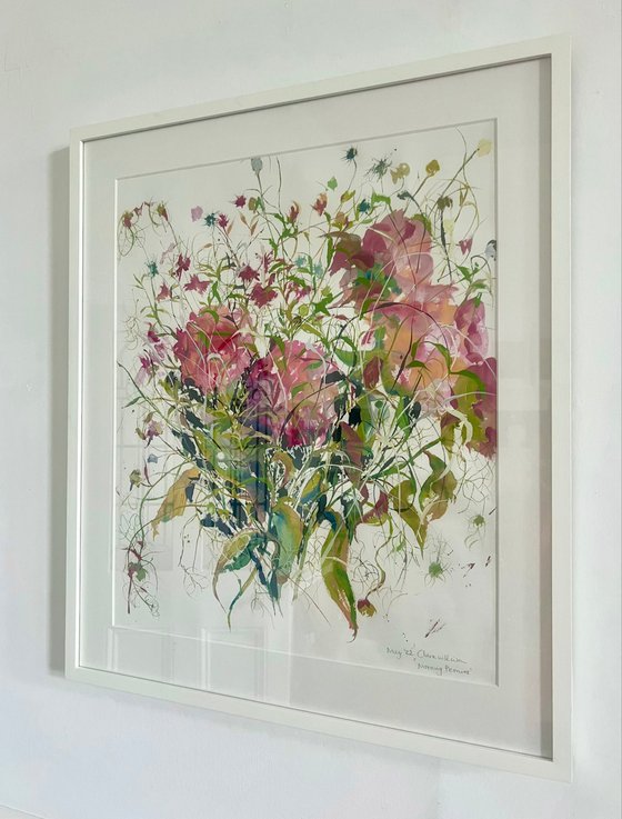 Morning peonies