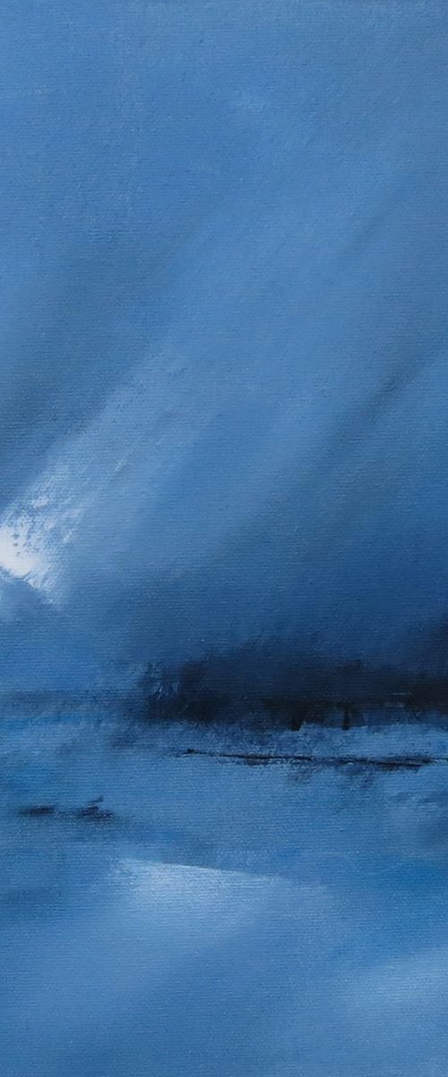 Wnter at the Lake by Howard Sills