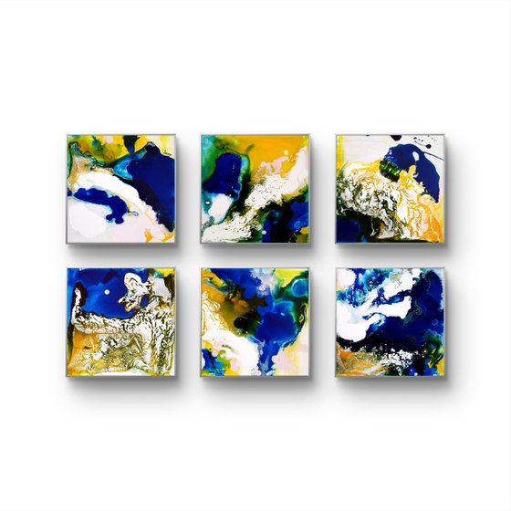 N°37-N°42 ( 6 paintings )