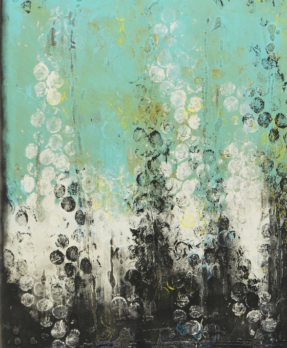 Boiling Bubbles Turquoise