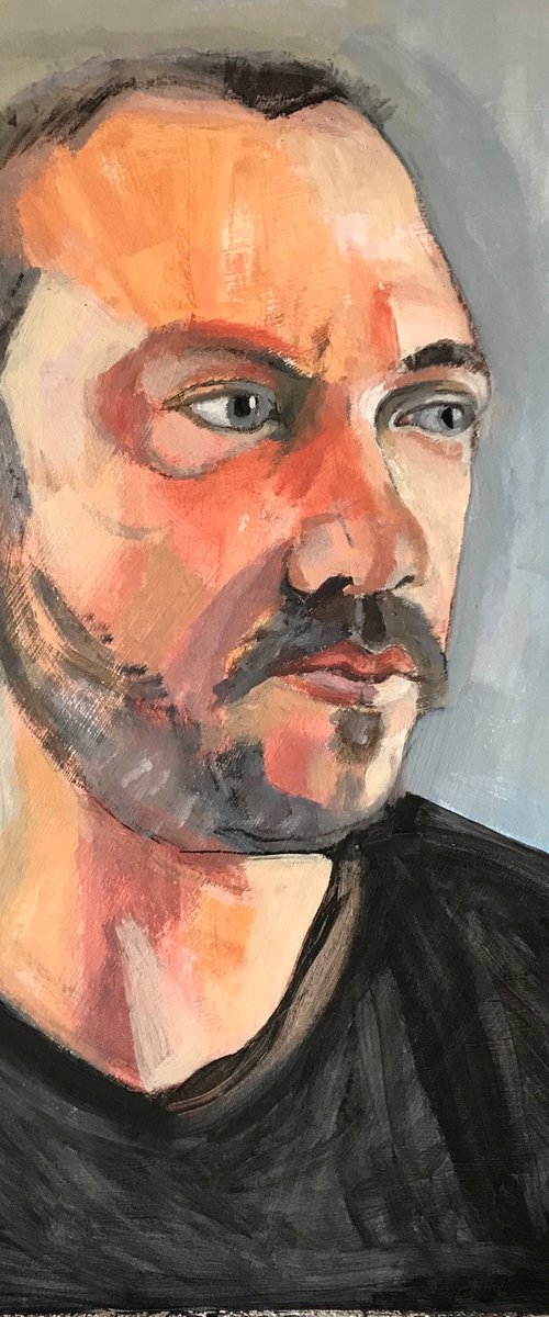 Portrait of Will Young by Christine Callum  McInally