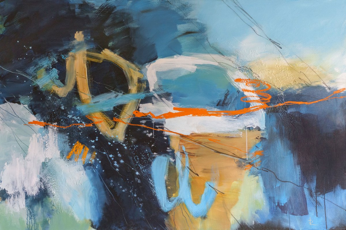  Vivid Contrast By Ira Ivanova, 59 X 39, Artwork For Sale On Artfinder