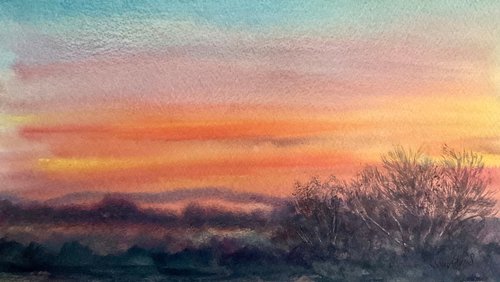 The Dorset Sunrise by Samantha Adams