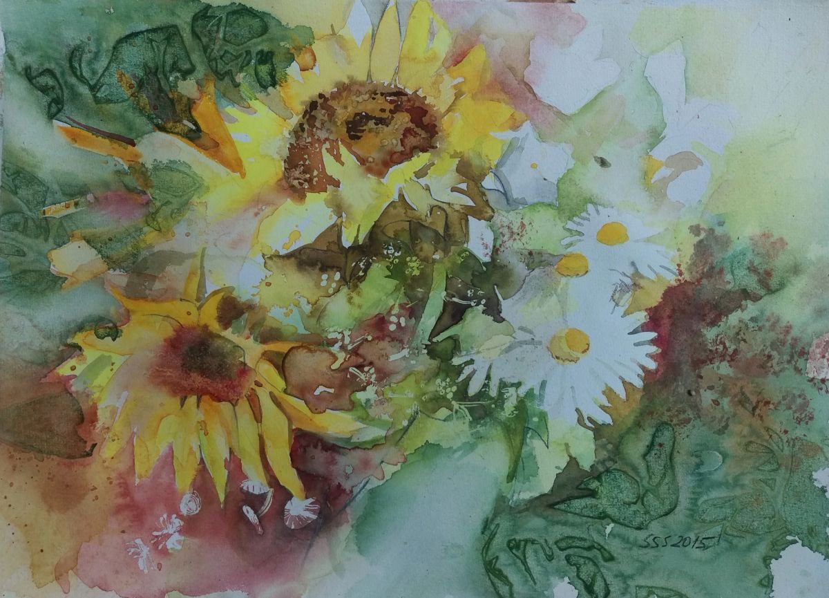 summer bouquet by Silja Salmistu