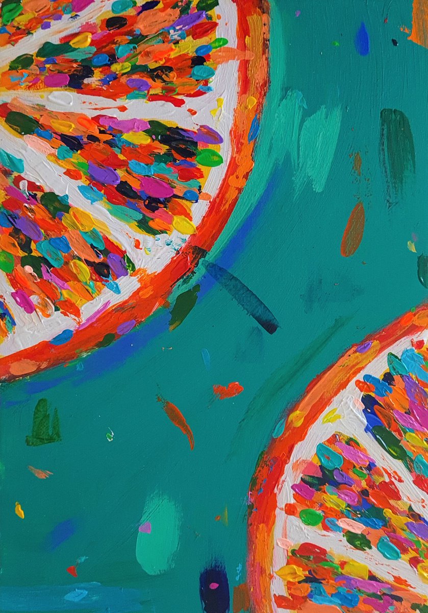 Orange Slices by Dawn Underwood