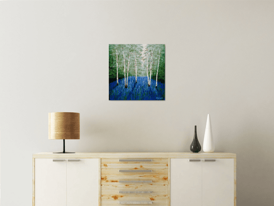 Birch Wood Blue