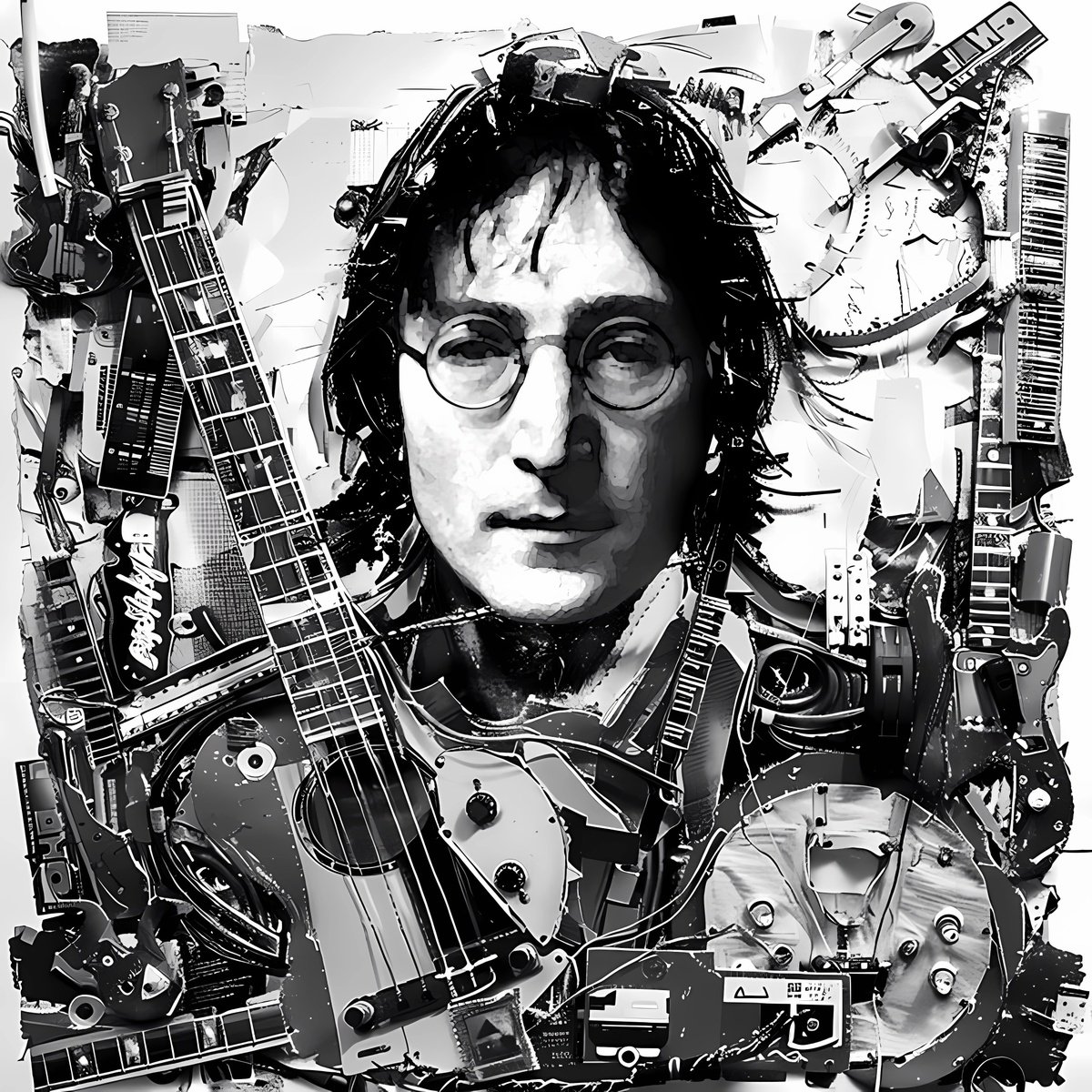 John Lennon. Beatles by BAST