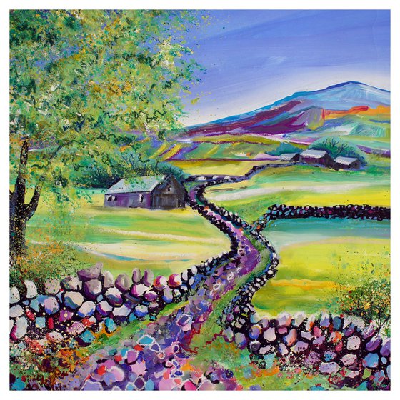 Lone Barn in the Yorkshire Dales