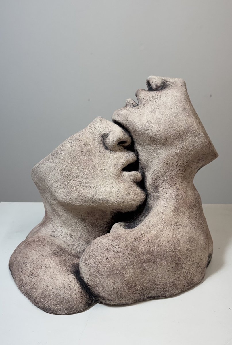 Expressive Clay Sculpture , Under Pressure: Corpora By Ej Mack, 10 X 7, Artwork For Sale On Artfinder