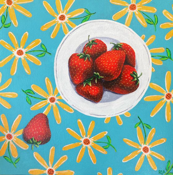 Still Life - Strawberries