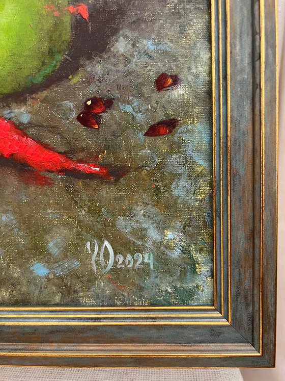 Apple Chili Pomegranate Fruit