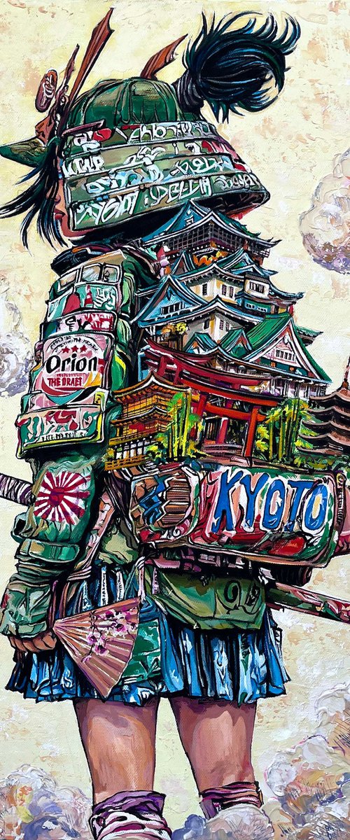 Kyoto Samurai Girl by PAVS
