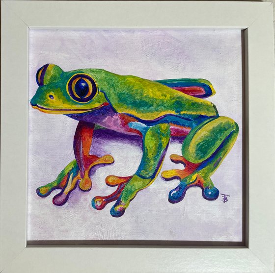 Crazy Rainbow Frog