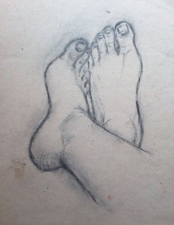 bare feet