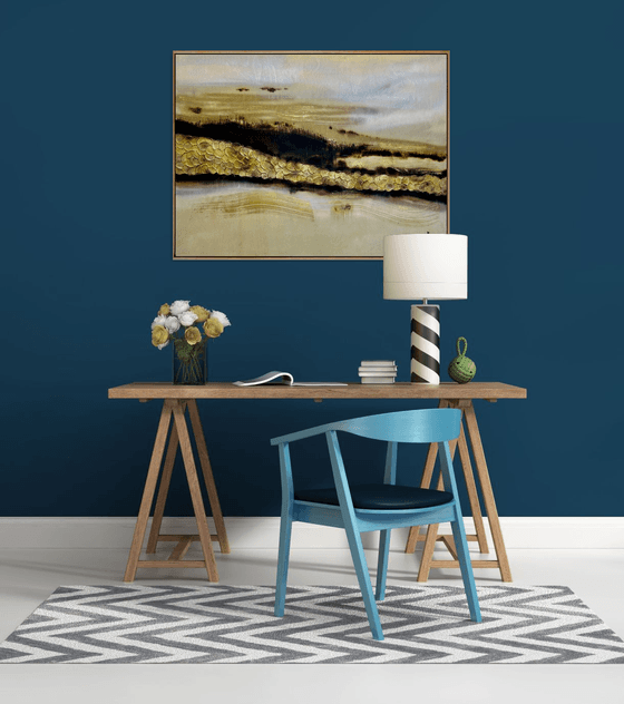 Burnished Illumination Lumière 104.5cm x 79cm