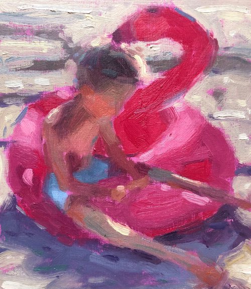Pink Flamingo by Peter Keegan